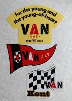 VAN Jacket Inc. オムニバスステッカー コレクション額装のモノ VAN Jacket Inc. オムニバスステッカー コレクション額装のモノ