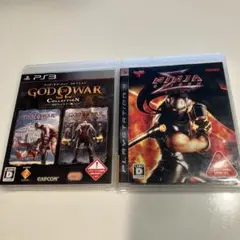 美品　PS3 ゴッドオブウォーコレクション & ニンジャガイデンΣ 2本セット