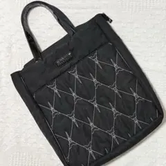 FAUCHON 縦型トートバッグ 　　　　エッフェル塔刺繍