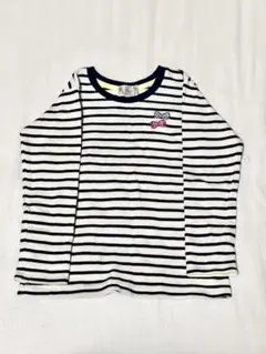 ストライプ長袖カットソー