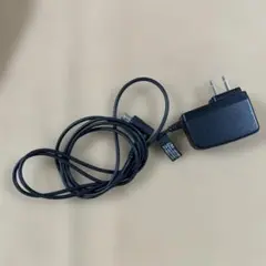 マキタクリーナー　黒 充電器 丸型コネクタ 約1.5m