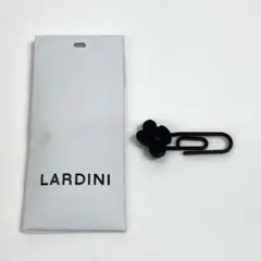 新品 LARDINIラルデイーニ ブートニエール クリップタイプ ブラック