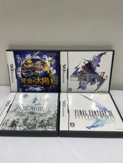 動作確認済み⭐︎DSソフト Nintendo FF 黄金の太陽など 4本セット