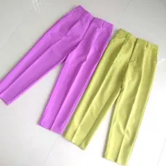 GU ストレッチテーパードパンツ　2点セット