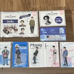 【新品】SnowMan 渡辺翔太 しょっぴー アクスタ ステッカー 缶バッジ