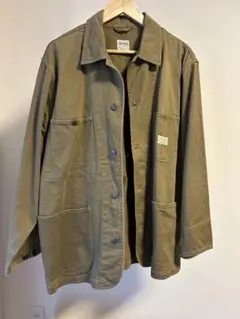 Schott TC ワークカバーオール ベージュ Lサイズ ツイルジャケット Schott TC ワークカバーオール ベージュ Lサイズ ツイルジャケット