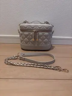RANDA キルティング バニティ ショルダーバッグ