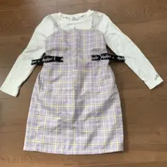 ALGY キャミワンピ&ロンTセット　130