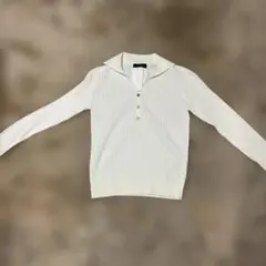 再お値下げ　新品　UNTITLED 長袖リブニット　Sサイズ