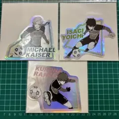ブルーロック展 ステッカー ミヒャエル・カイザー 潔世一 黒名蘭世 3枚セット