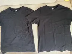 UNIQLO U クルーネックTシャツ ブラック Sサイズ 2枚セット
