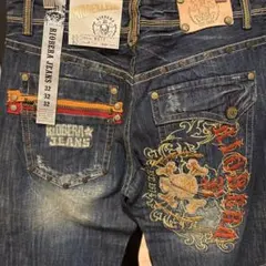 RIBERA JEANS ダークブルー デニム 32サイズのサムネイル