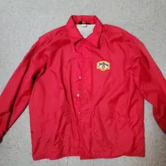 FBI 』70sUSA製ナイロンコーチジャケット レッド XL アメカジ - メルカリ
