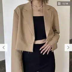 EMODA ショートケルシージャケットのサムネイル