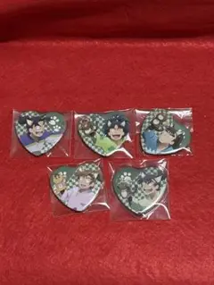 忍たま乱太郎 ナンジャタウンコラボ ハート缶バッジ 6年生（立花仙蔵欠品）