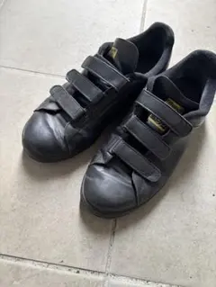 adidas スタンスミス　ブラック スニーカー 26.5