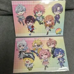 2枚 カラフルピーチ ウィンター フェア ポストカード 特典 デフォ SD