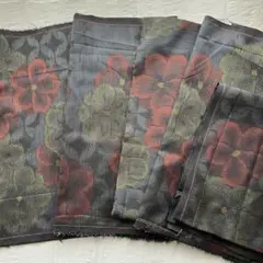 大島紬生地　複数枚セット　商品説明参照