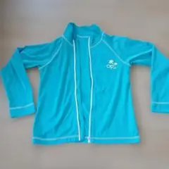 Ocean Pacific ラッシュガード ジップアップ ブルー