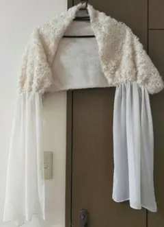 お呼ばれ パーティー ドレス フラワー ボレロ♪