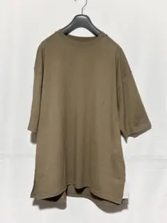【新品】antiqua アンティカ ■ バスク クルーネック Tシャツ Lのサムネイル