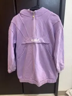 xgirl stages パープル ジップパーカー 120