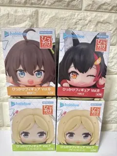 ホロライブ ひっかけフィギュア アキロゼ　まつりミオ3種4体セット