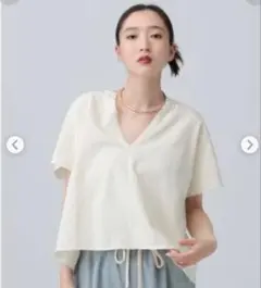 IENA イエナ リネンノースリーブスキッパーシャツ - メルカリ