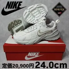 新品 ナイキ V2K ラン ゴアテックス プラチナムティント ホワイト 24.0