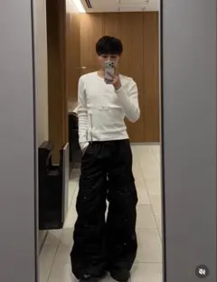 Jent Louis JL Dual-Zip Neck Sweat ブラック - メルカリ