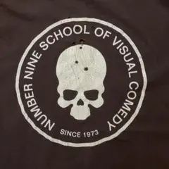 希少　NUMBER (N)INE スカルT 初期アーカイブ Sサイズ NUMBER(N)INE ドクロ 五分袖 Tシャツ 穴あき ダメージ加工