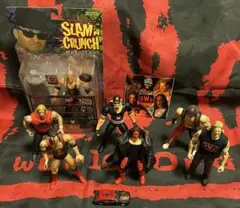 プロレスフィギュア セット② ウルフパックnWo 激レアステッカー付き！ 2026年最新】NWOスティングの人気アイテム - メルカリ
