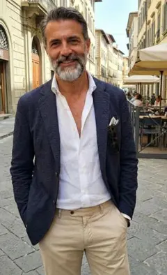 LARDINI テーラードジャケット