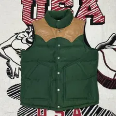 【レア】ダウンベスト ヨーク ウエスタン調 Rocky Mountain y2k