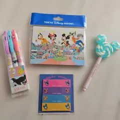 ディズニー　文具セット