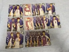 ハイキュー 白鳥沢 クリアカード まとめ売り