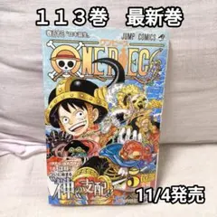 ONE PIECE 113巻　最新巻　ワンピース　尾田栄一郎