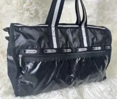 【レスポートサック】 ボストン／ショルダーバッグ／黒／美品　値下げ不可