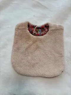 ハンドメイド　防水スタイ　ベージュ