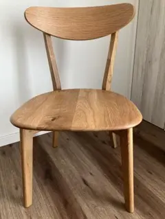 大川家具　ダイニングチェア1脚　①