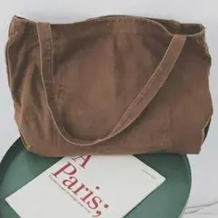 新品✨️定番✨️ビッグトートバッグ 男女兼用 大きい おしゃれ 通勤 ブラウン