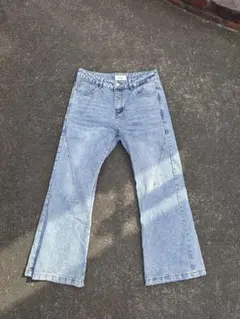 WEST BOY ブーツカットデニムライトブルー