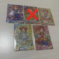 ひみつのアイプリ 四之宮リンリン 星4 サイン カード セット