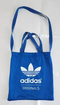 adidas ショルダーバッグ トートバッグ ブルーのサムネイル