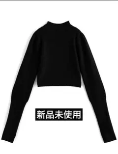 サムホール付きロングスリーブニットトップス[k9206d]