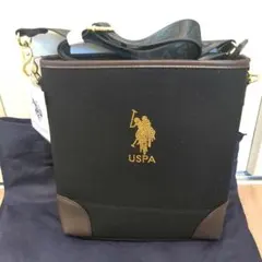 U.S.POLO ASSN ショルダーバッグ 斜め掛け キャンバス タグ保存袋付