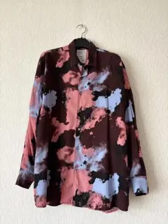 SHAREEF SMOKE PT L/S SHIRTS 2 ピンク 日本製