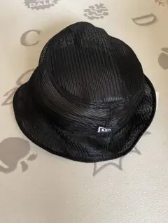 New Era メッシュ バケットハット ブラック　　新品未使用　送料込み