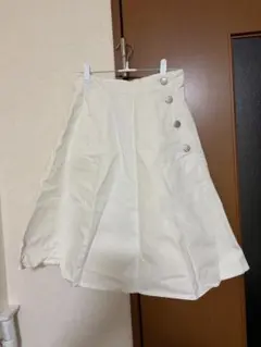 OLIVE des OLIVE スカート　白　ホワイト　S