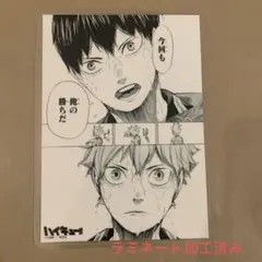 ハイキュー　ブロマイド　ポストカード